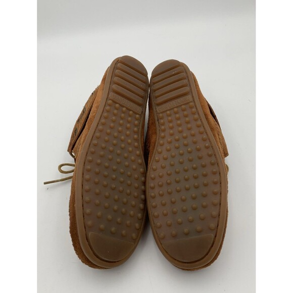 Minnetonka Mosaic Ankle Brown Suede Women’s Moccasin Size 9.5 New In Box . - Picture 6 of 9